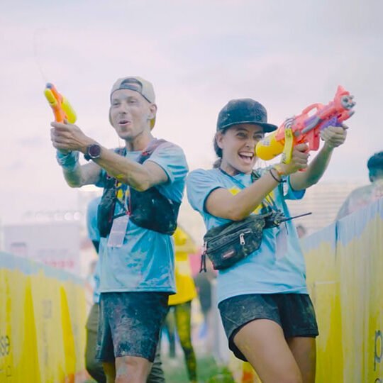 quay phim sự kiện Color Me Run 2019