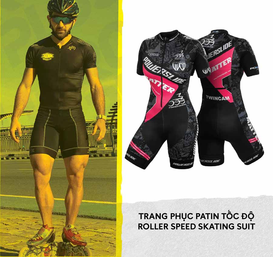 trang phục đua patin tốc độ chuyên nghiệp